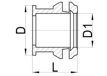 Уменьшенная деталь C×C, HS100-017