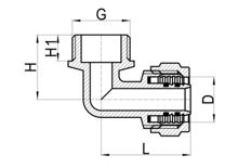 Наружный отвод C×MI, HS210-007