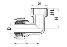 Наружный отвод C×MI, HS230-010