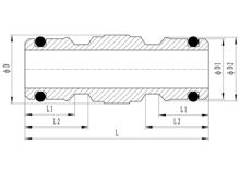 Двусторонний соединитель, HS320-001