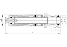 Регулируемая распылительная насадка, HS320-008